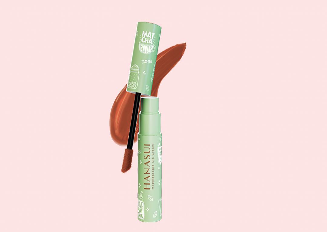 Hanasui Mattedorable Lip Cream Matcha Latte 03 Matchaciano