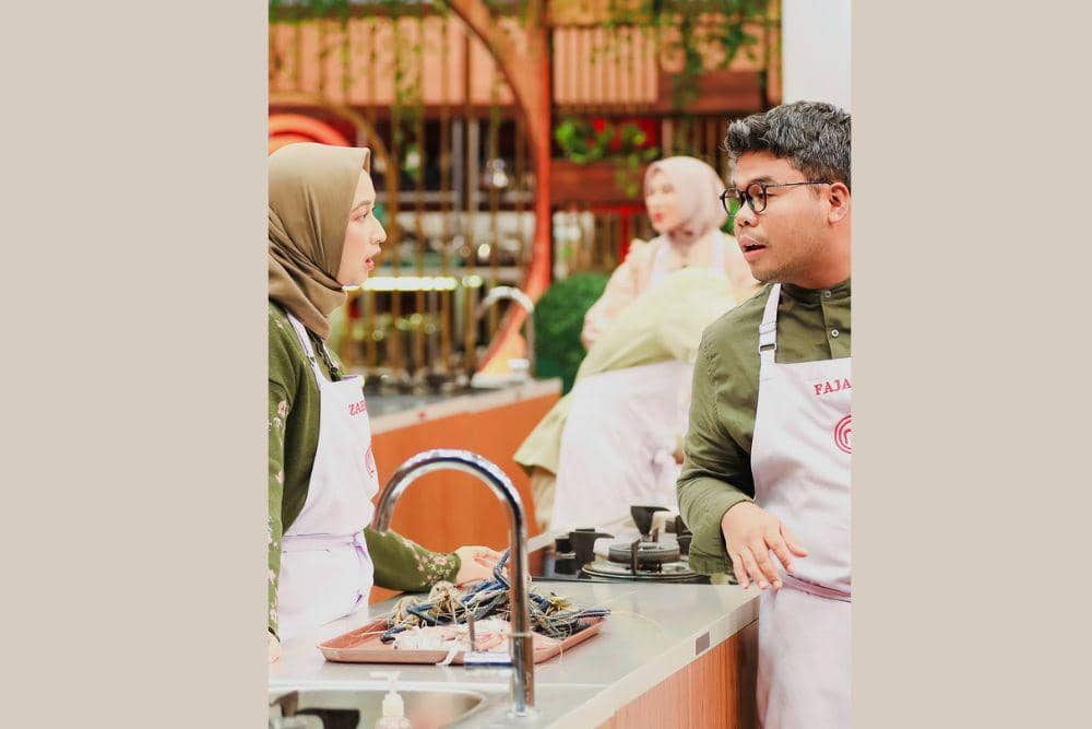Fajar dan Zahra MasterChef Indonesia