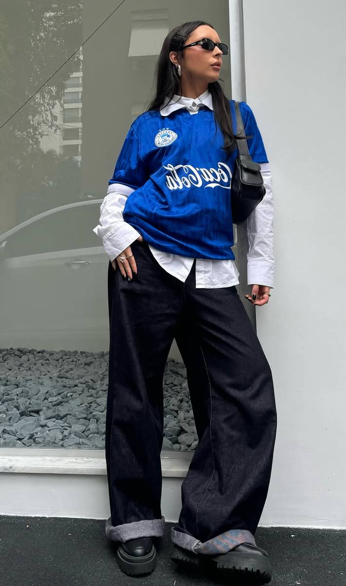 Baggy Jeans dan Jersey Layer