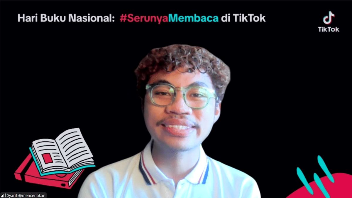Kreator BookTok, Syarif @menceriakan