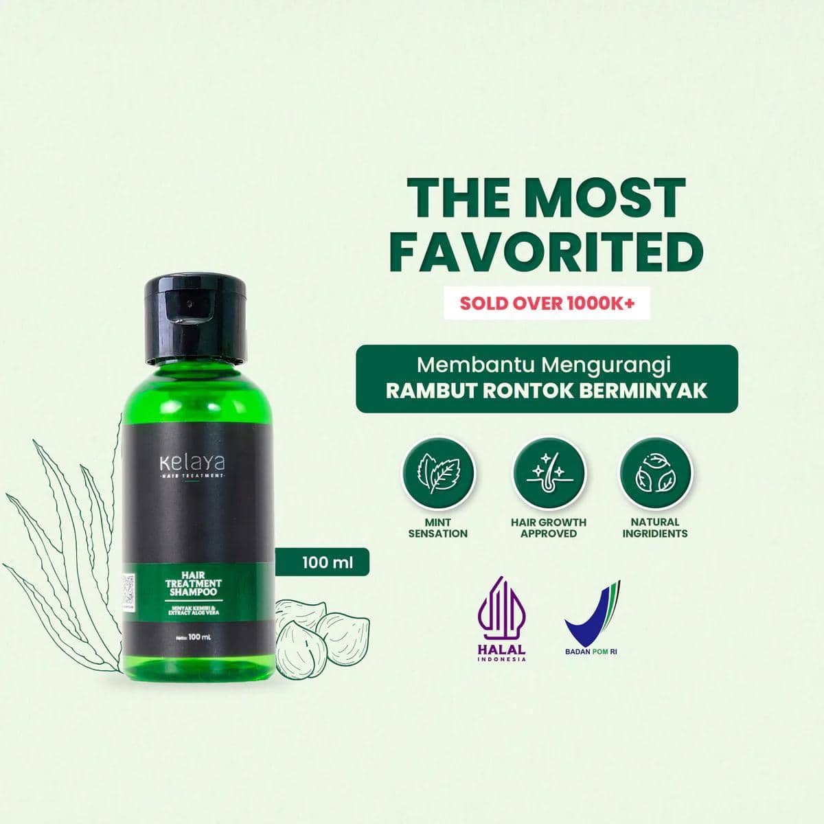 Kelaya Gentle Hair Treatment Shampoo