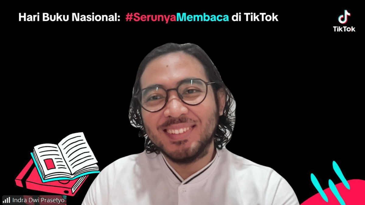 Penulis dan kreator TikTok, Indra Dwi Prasetyo