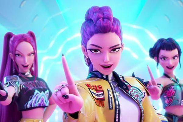 film animasi KPop Demon Hunters (dok. Netflix)