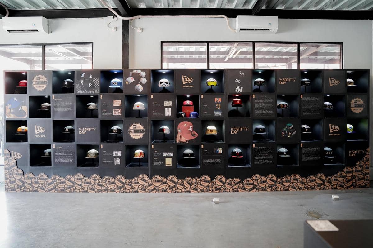 Foto 4. Collector’s Museum di 59FIFTY DAY, pamerkan perkembangan topi 59FIFTY New Era dari masa ke masa.JPG
