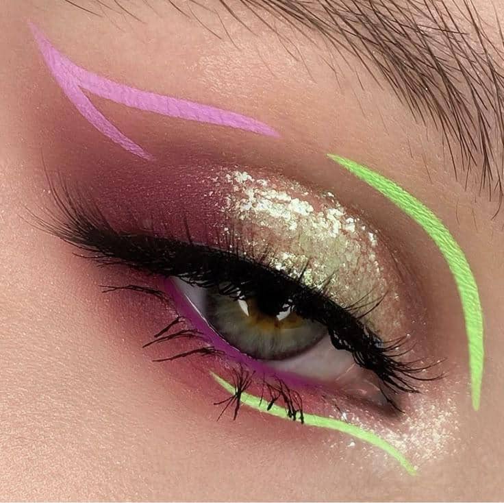 inspirasi eye makeup untuk nonton konser