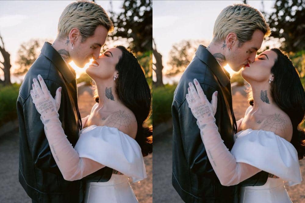 Demi Lovato dan Jordan Lutes menikah 