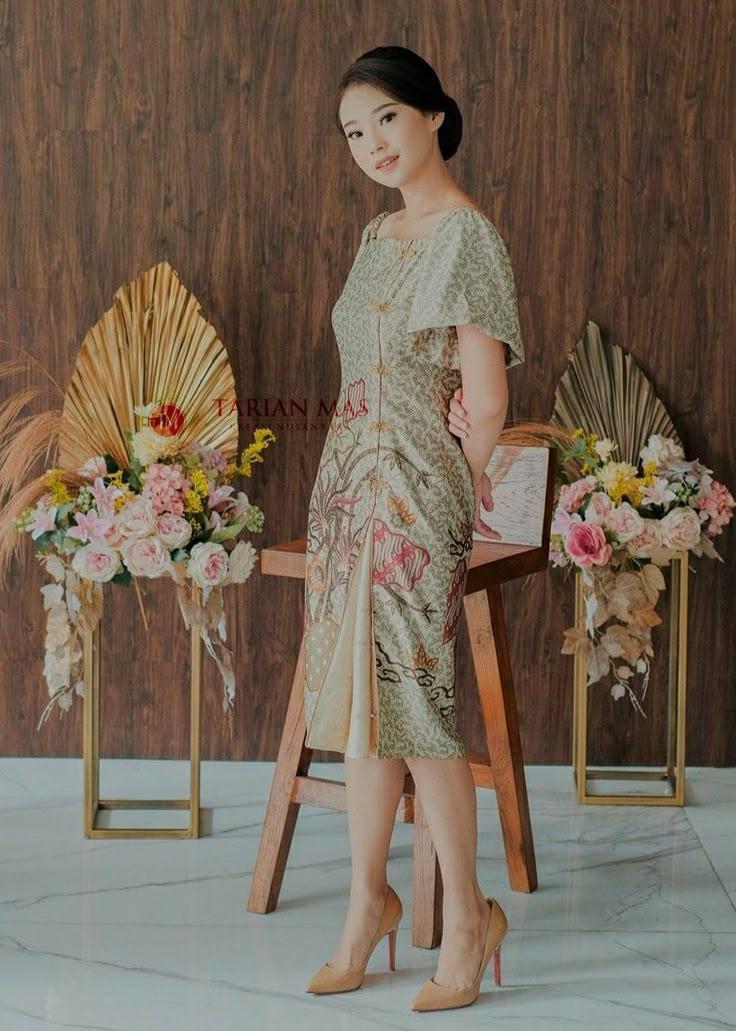 model dress batik selutut