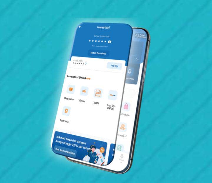 cara top up dana dari ATM BRI