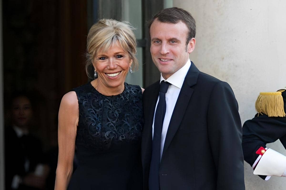 Emmanuel Macron dan Brigitte Macron