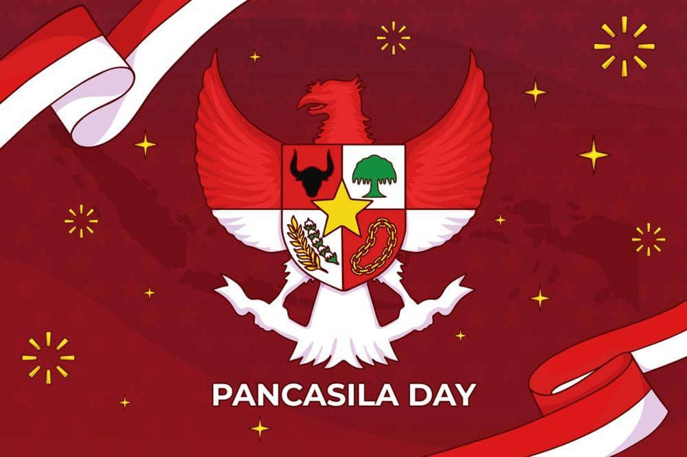 ilustrasi poster Hari Lahir Pancasila (freepik.com/freepik)