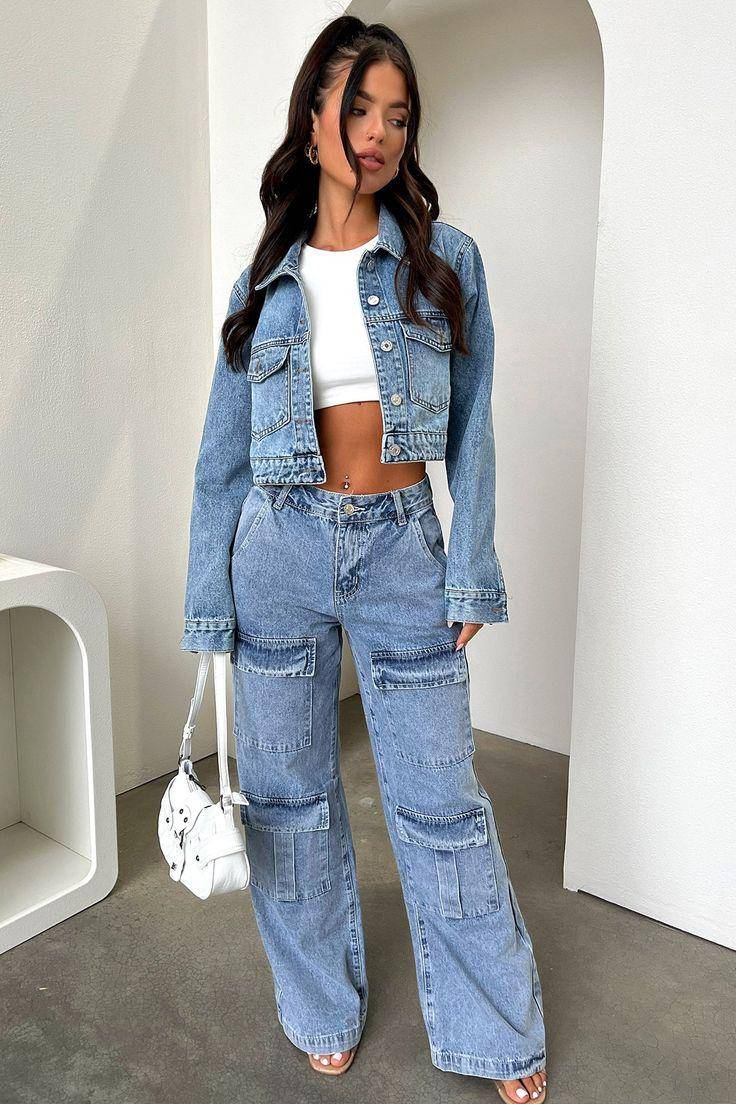 OOTD celana cargo jeans
