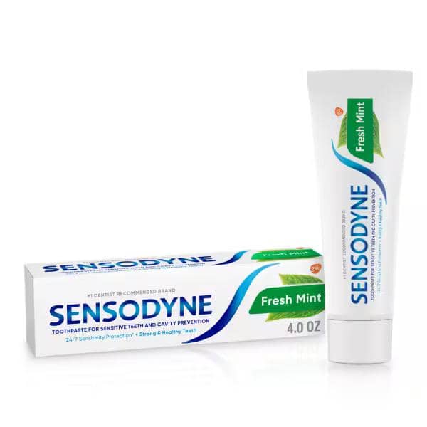 sensodyne essential care fresh mint