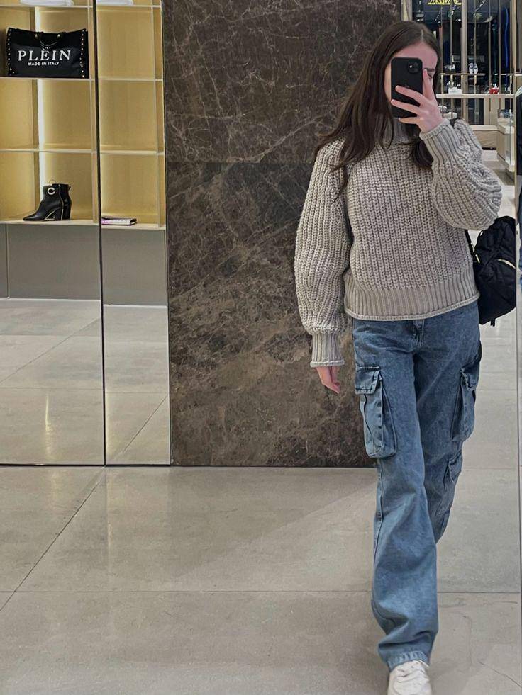 OOTD celana cargo jeans