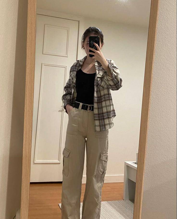 OOTD celana cargo jeans