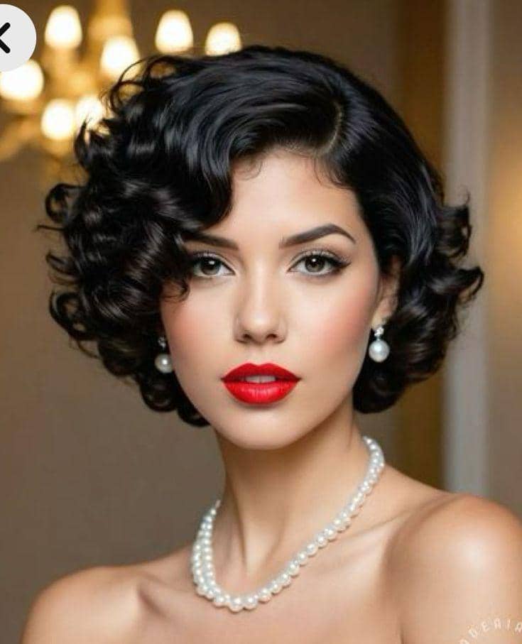 inspirasi gaya rambut retro terbaik