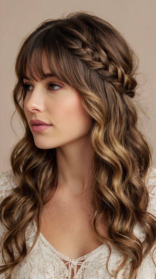 inspirasi gaya rambut untuk prom night