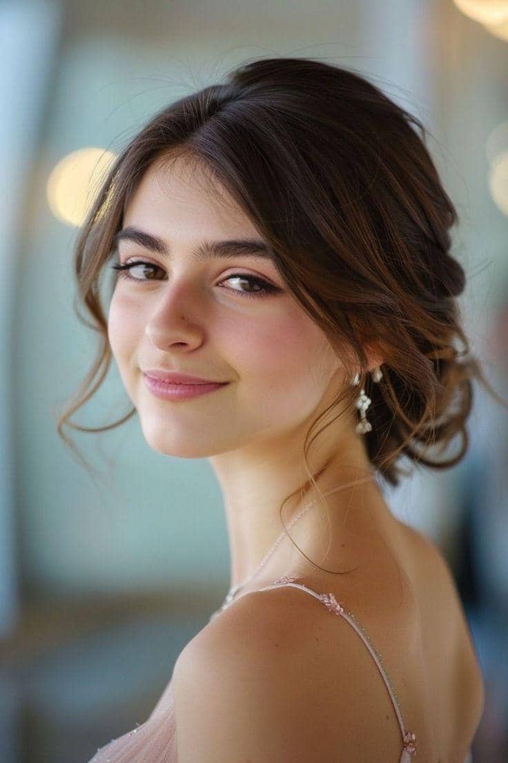 inspirasi gaya rambut untuk prom night