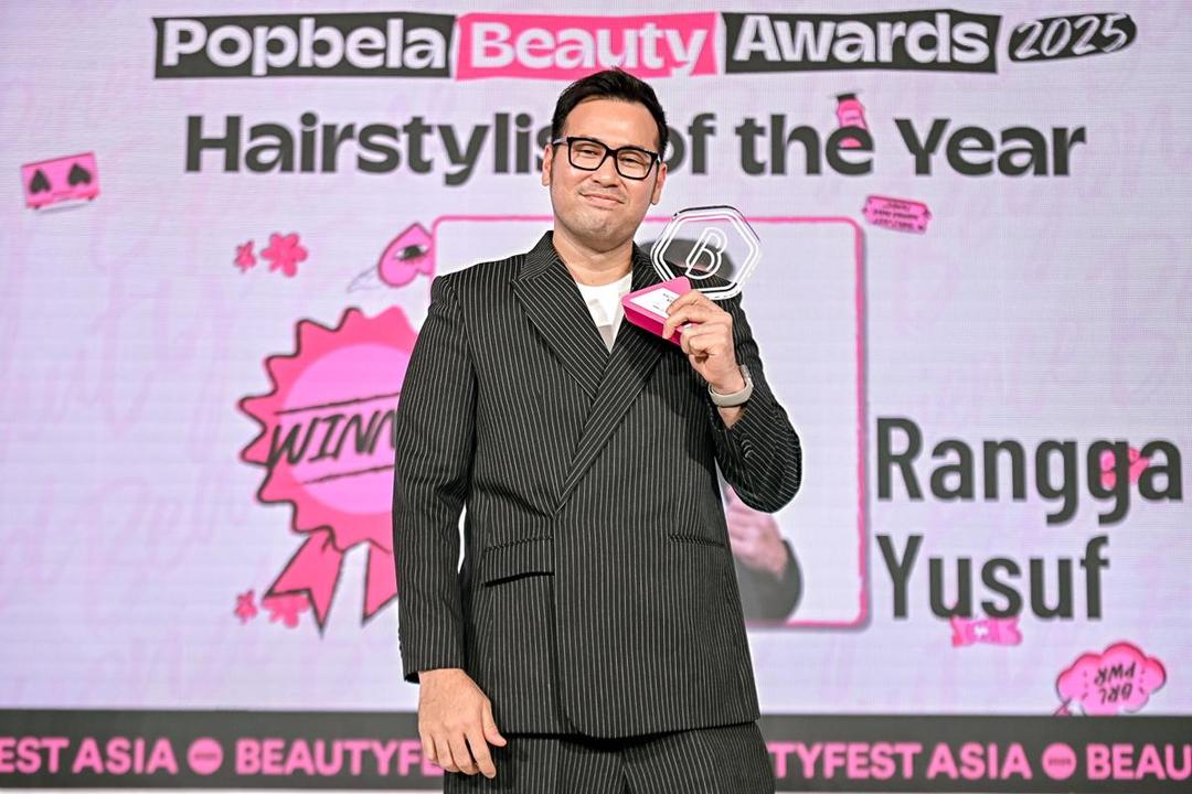 Cerita Rangga Yusuf Jadi Hairstylist of The Year di Popbela Beauty Awards 2025