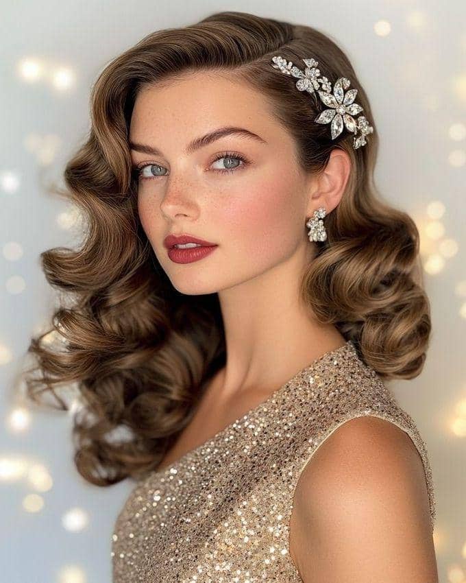 ide gaya rambut dengan aksesori