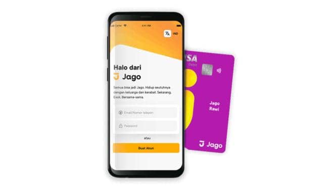 Cara top up Bank Jago
