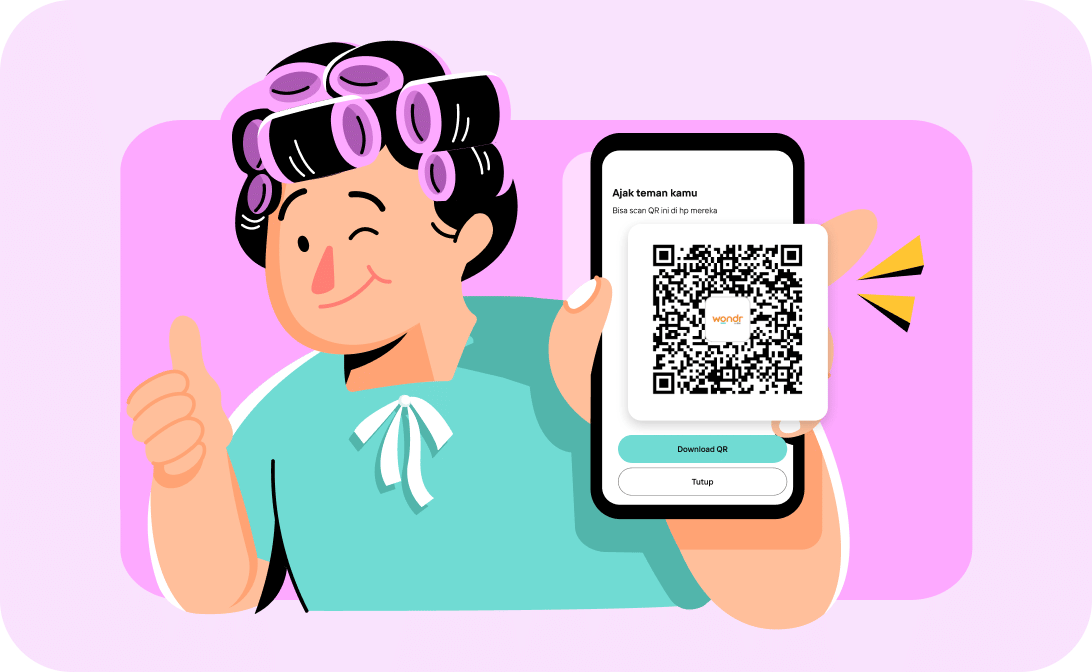 cara mendaftar wondr by bni