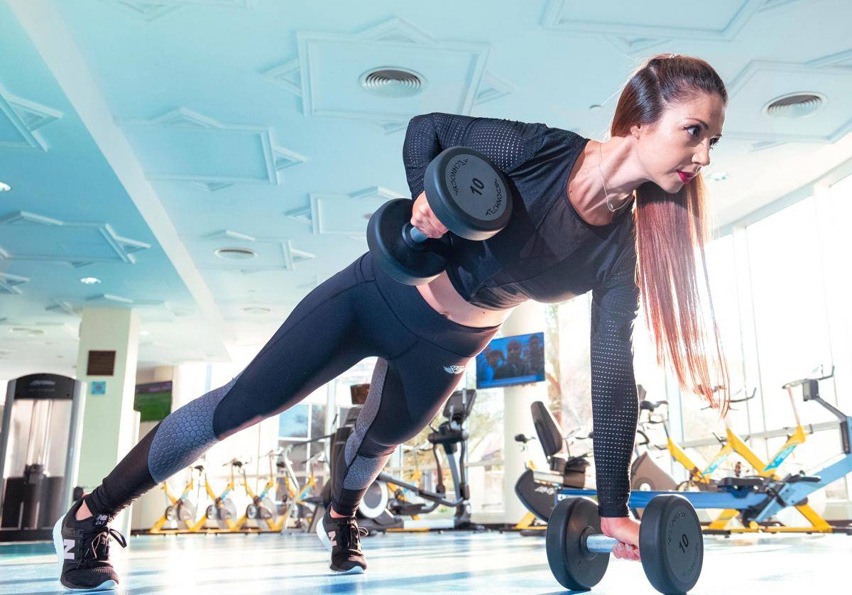 Ilustrasi Gym Wanita