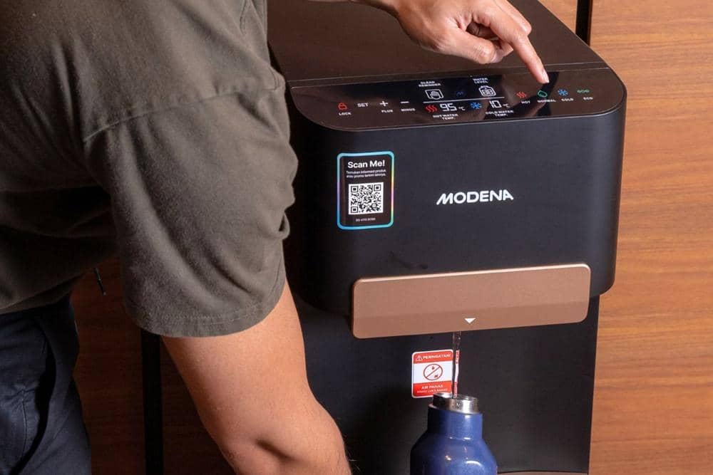 Foto 5_ MODENA DD 4118 BOBK, Smart Bottom Loading Water Dispenser pertama di dunia yang dapat dikendalikan melalui aplikasi..jpg