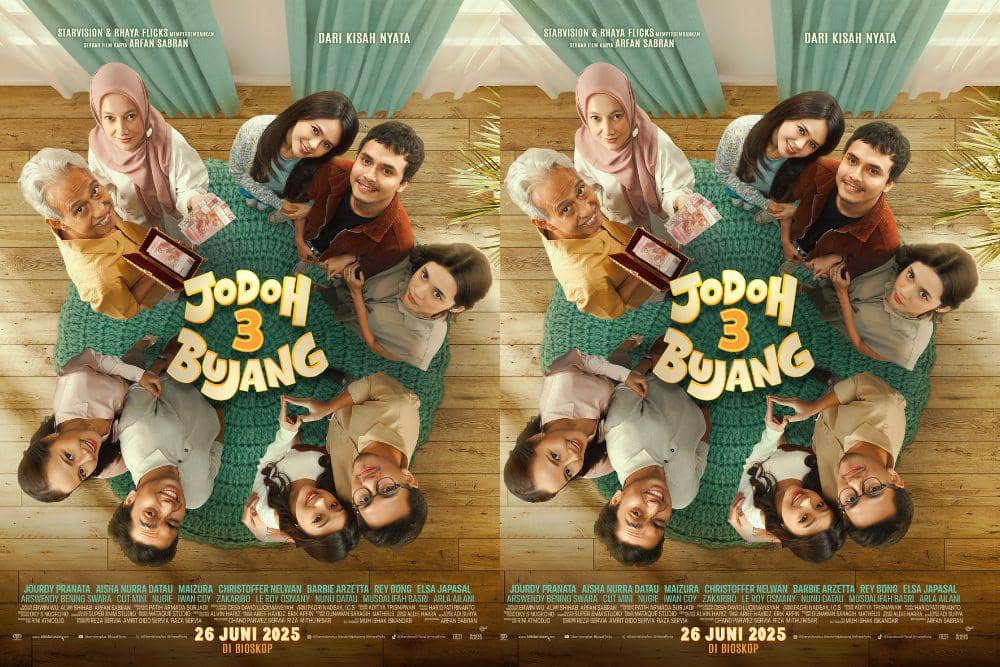 Fakta dan Sinopsis Film ‘Jodoh 3 Bujang'