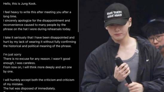 Kronologi Jungkook 'BTS' Pakai Topi "MAGA" Jepang, Langsung Minta Maaf
