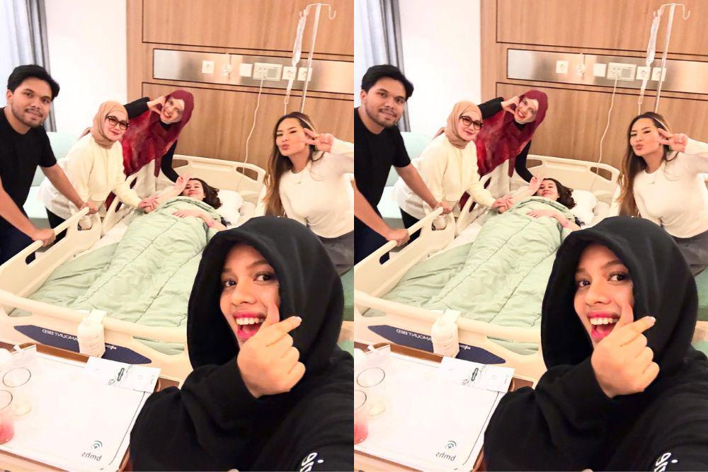 Momen kelahiran anak Aaliyah Massaid dan Thariq Halilintar