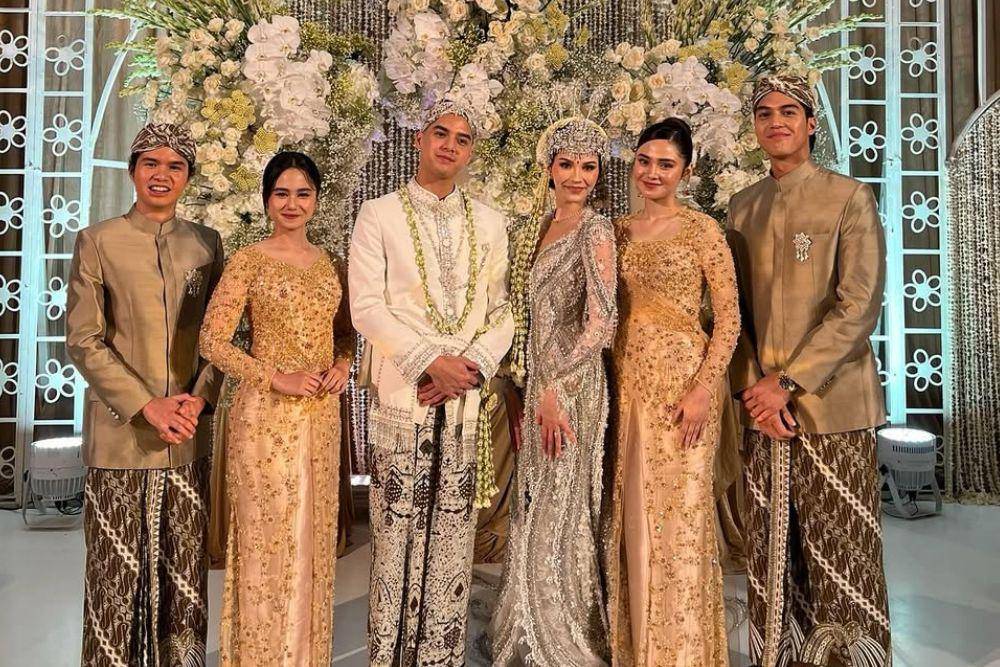 8 Potret Tamu Artis di Akad Pernikahan Al Ghazali dan Alyssa Daguise
