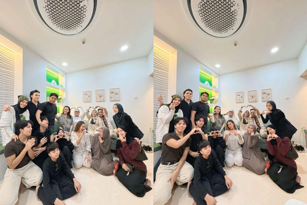 Momen kelahiran anak Aaliyah Massaid dan Thariq Halilintar