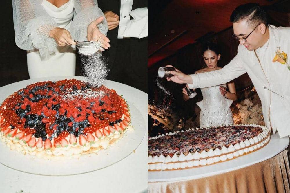 Fakta Menarik Kue Pengantin Al Ghazali dan Alyssa Daguise