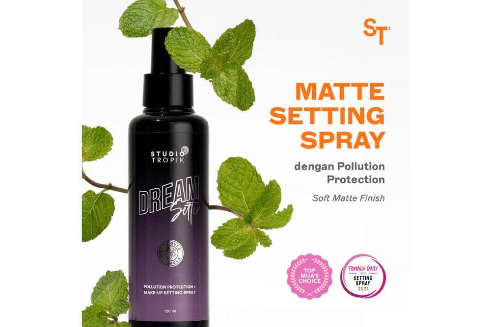 rekomendasi setting spray