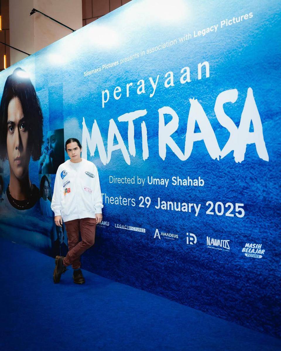 Dul Jaelani di Gala Premiere Film 'Perayaan Mati Rasa' (instagram.com/duljaelani)