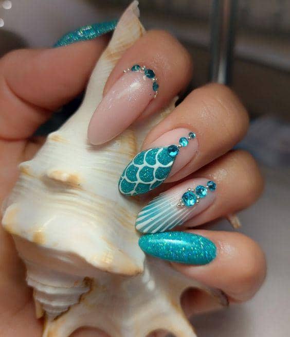 ide nail art untuk musim panas