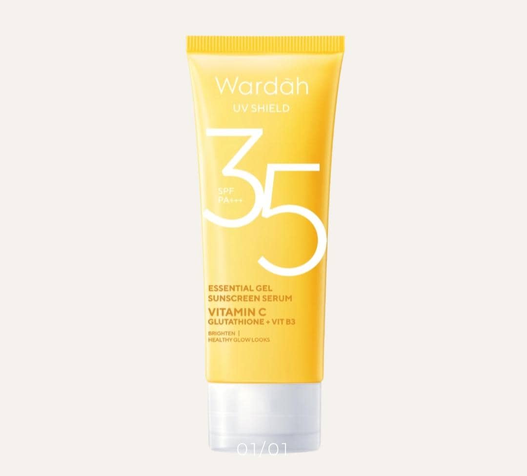 Wardah UV Shield Essential Gel Sunscreen Serum SPF 35 PA+++