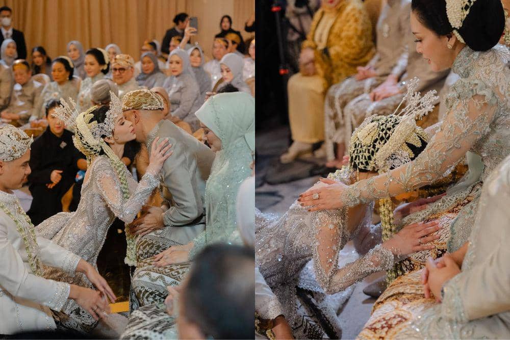 Potret Akad Pernikahan Al Ghazali dan Alyssa Daguise