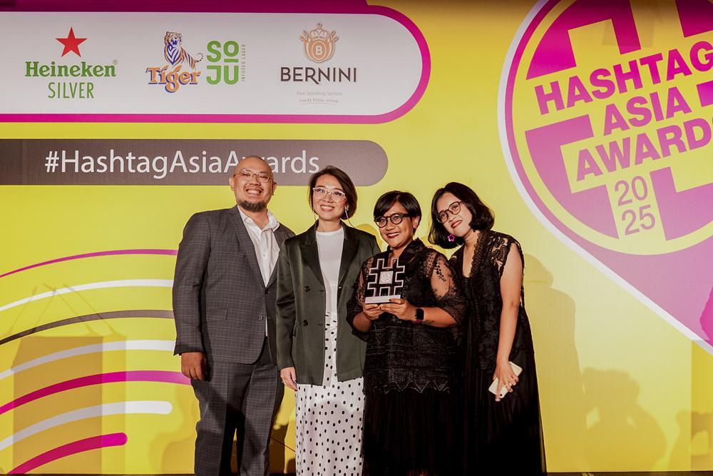 IDN Creative Raih Penghargaan di Hashtag Asia Awards 2025