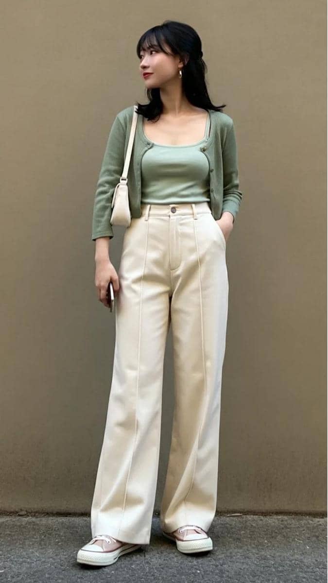 Sage dan Putih Gading 