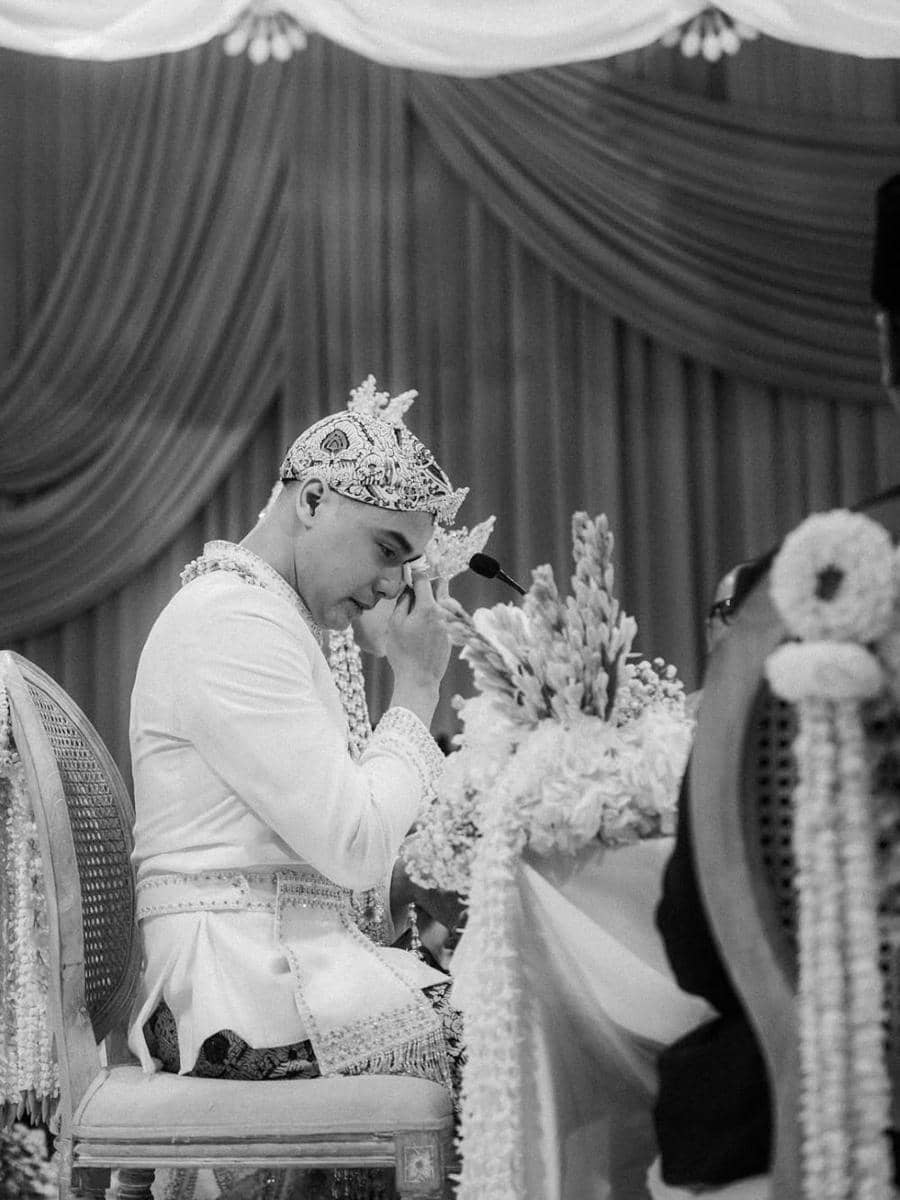 Potret Akad Pernikahan Al Ghazali dan Alyssa Daguise