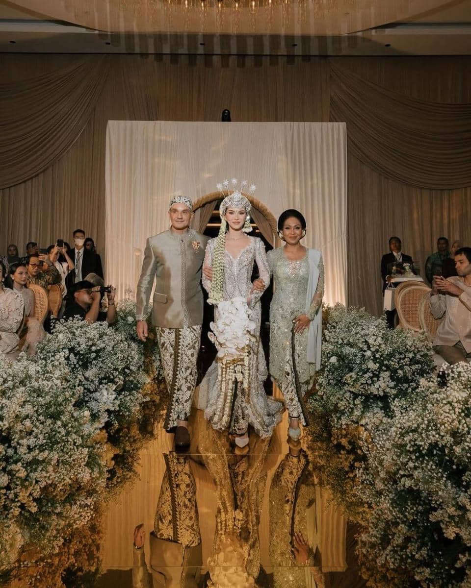 Potret Akad Pernikahan Al Ghazali dan Alyssa Daguise