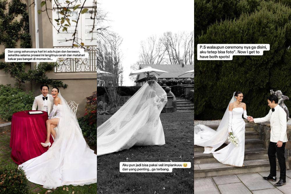 Cerita di balik pernikahan Amanda Rawless dan Adriel Susanteo