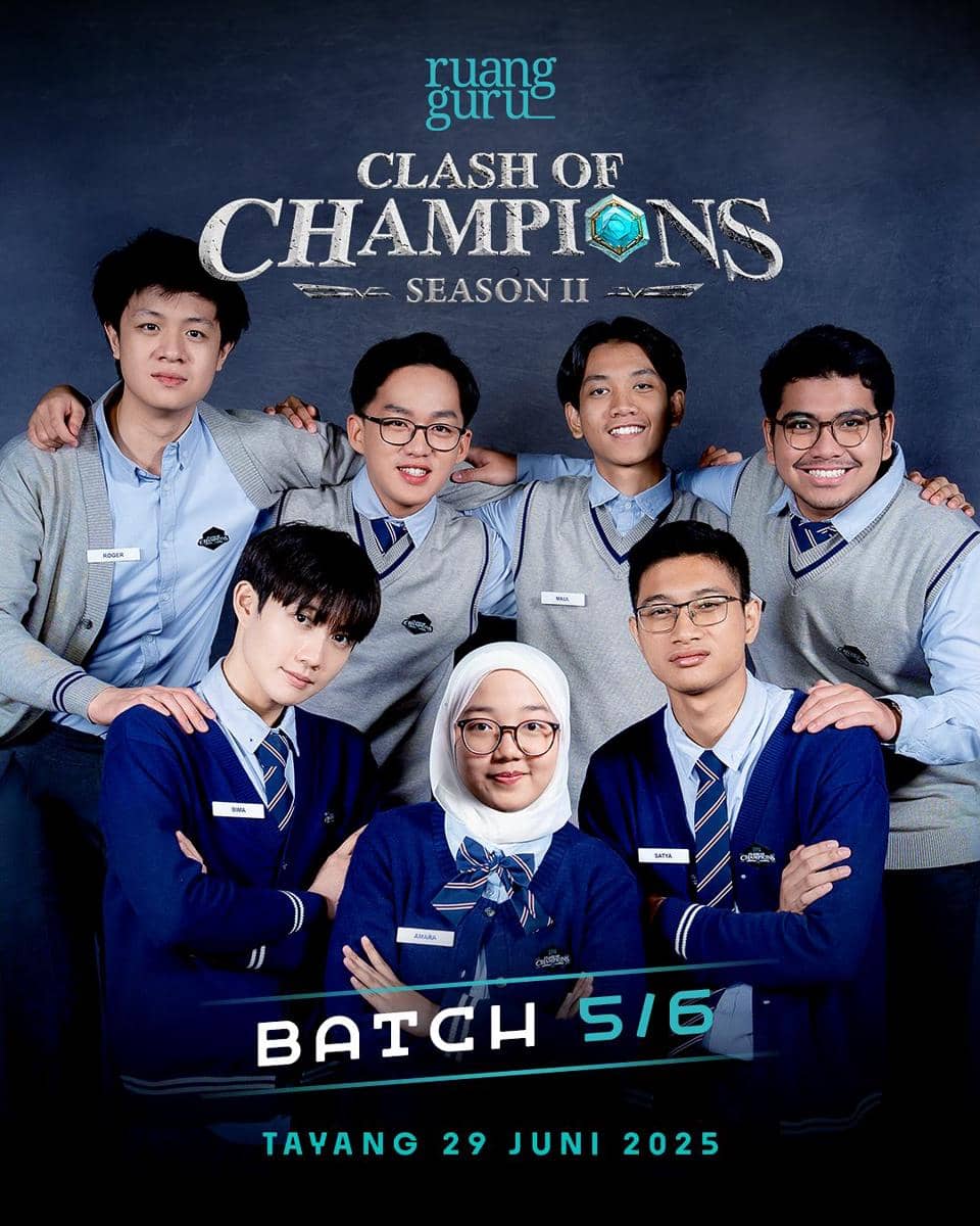 Daftar peserta Clash of Champions Season 2