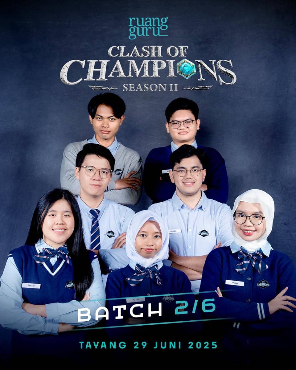 Daftar peserta Clash of Champions Season 2