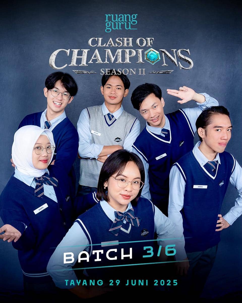 Daftar peserta Clash of Champions Season 2