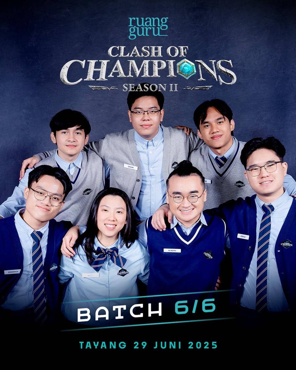 Daftar peserta Clash of Champions Season 2