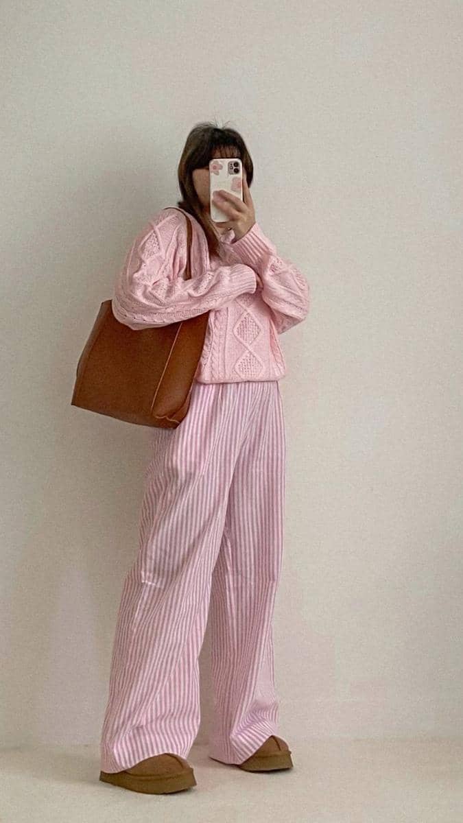 OOTD baju pink