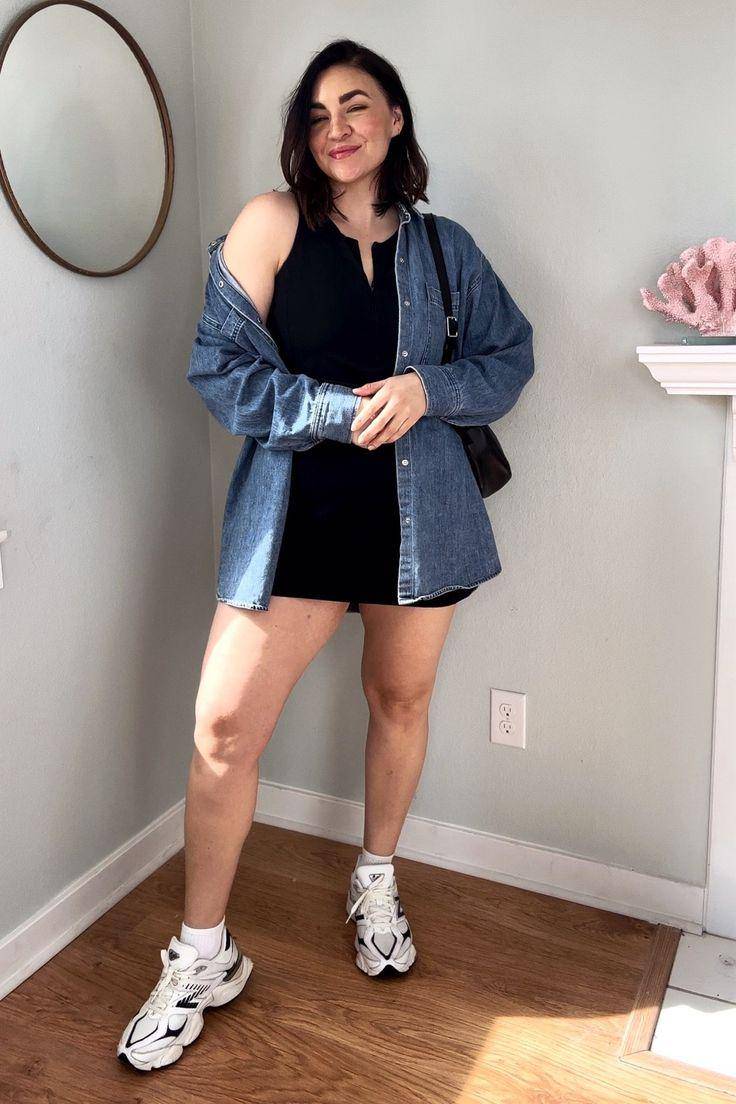 Ootd baju warna denim