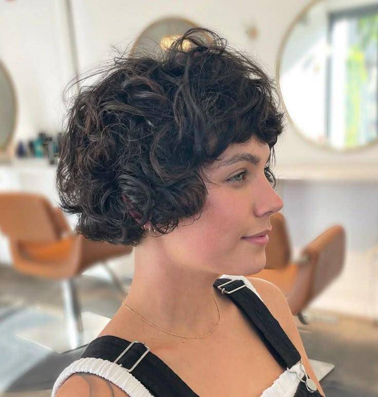 model rambut bixie